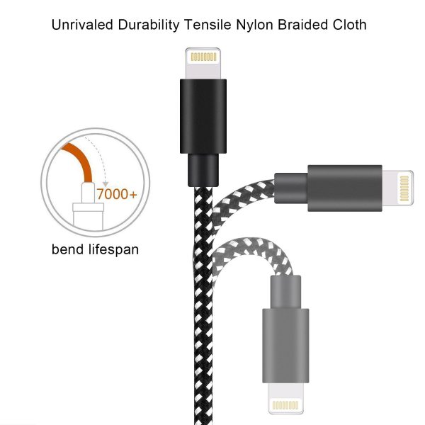 awell nylon braided charging cable