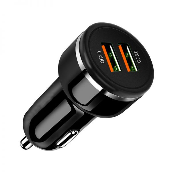 dual port QC3.0 car charger