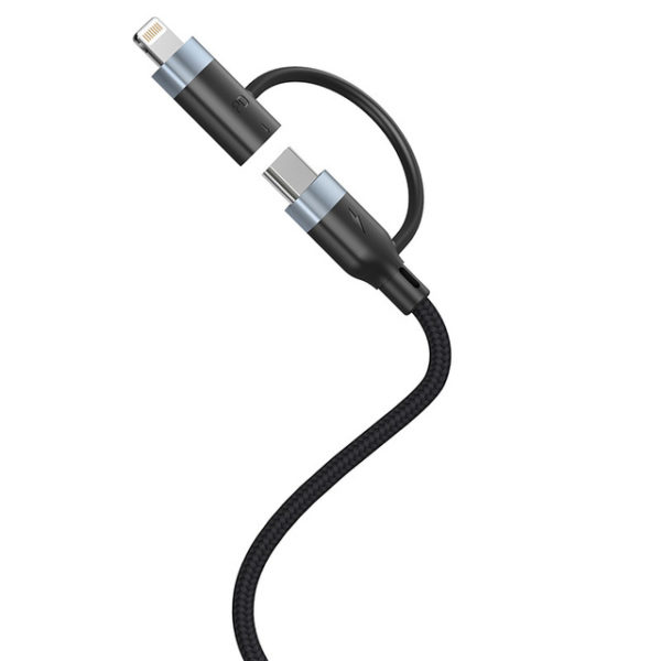 AWELL PD 2 in 1 type c to type c cable